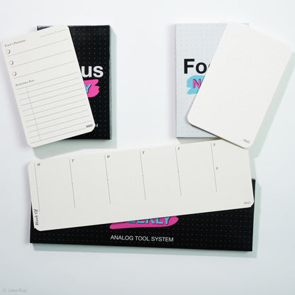 Focus: Analog Tool System - Quarterly Bundle